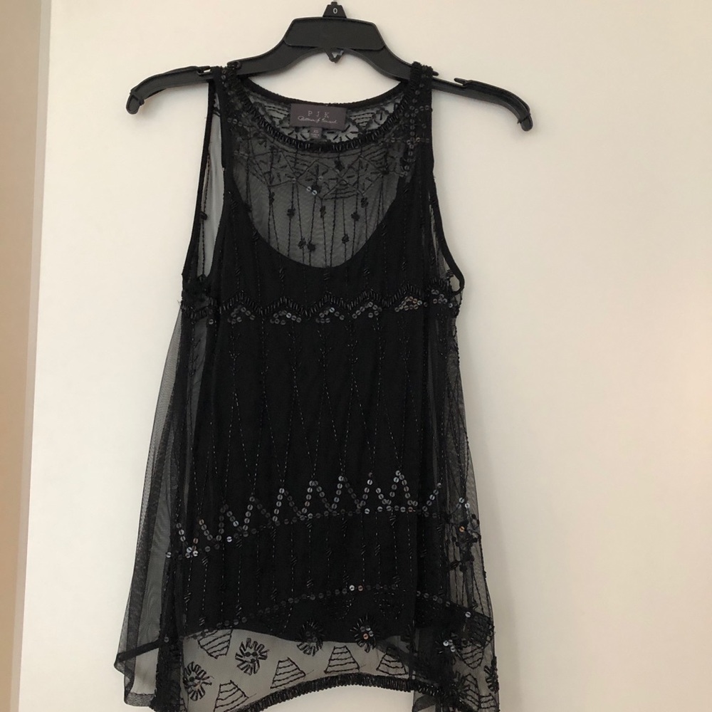 Patterson Kincaid beaded tank